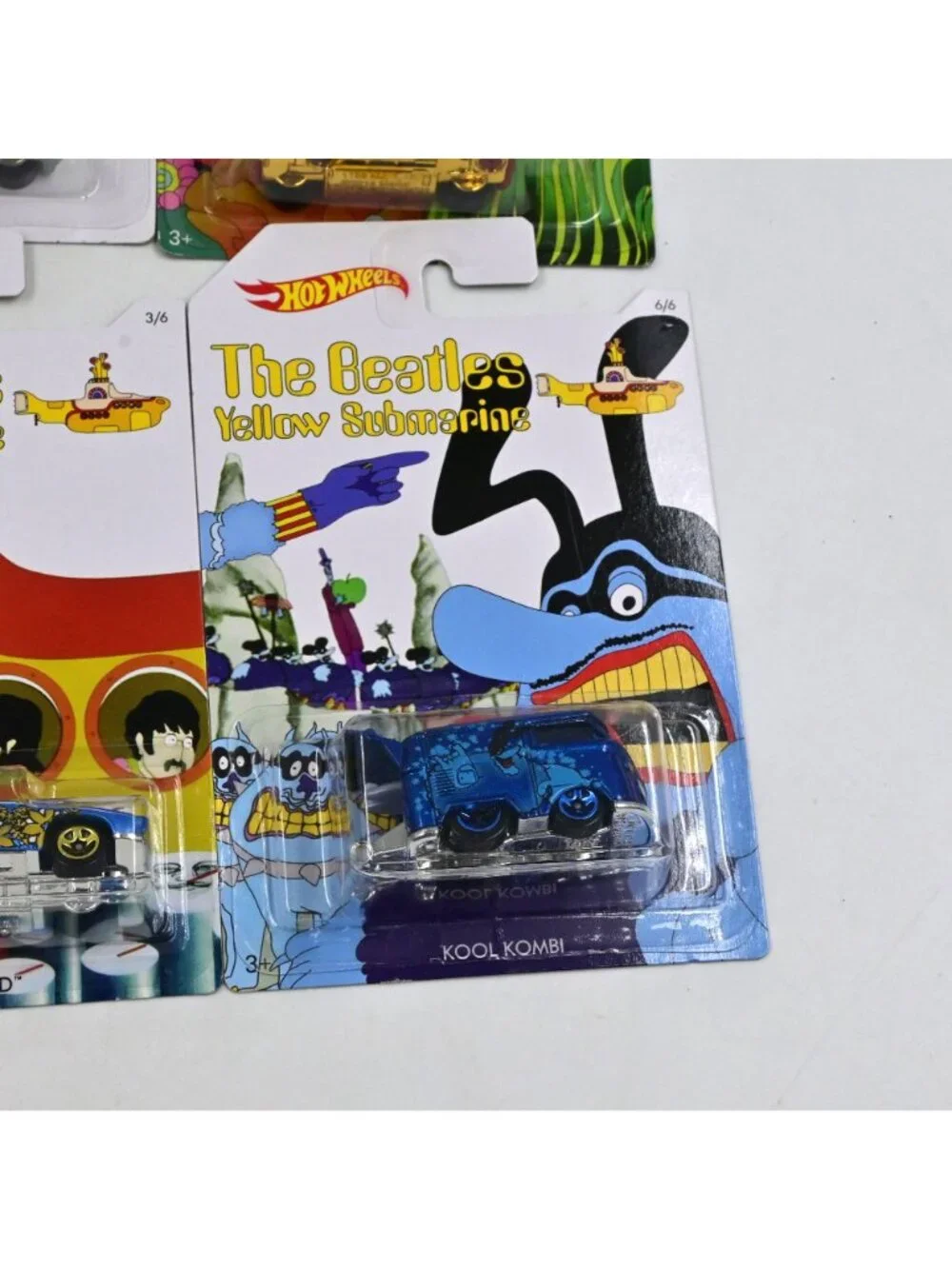 Hot Wheels The Beatles Complete Set Of 6 New In Package